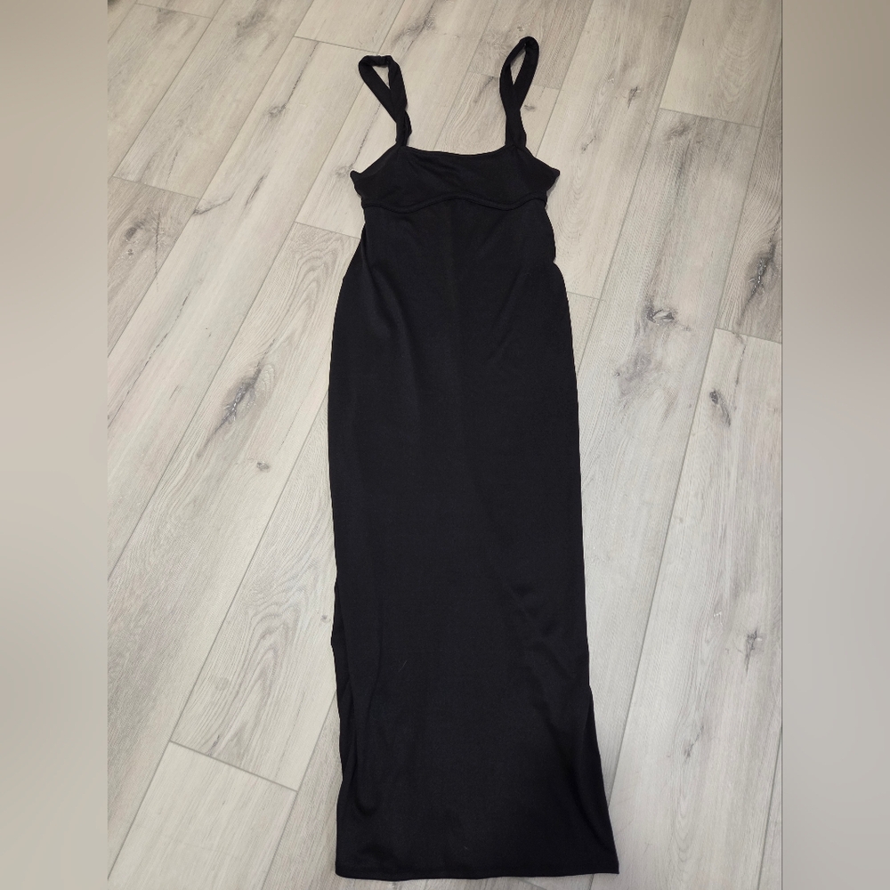 Forever 21 Black Strappy Dress